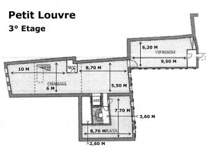 Plan 3ème étage