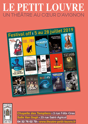 Brochure du théâtre pour le Festival d'Avignon